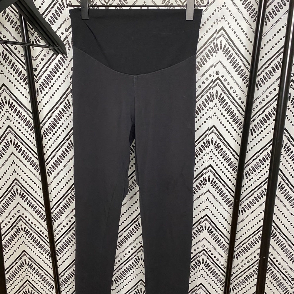 Maternity leggings black
